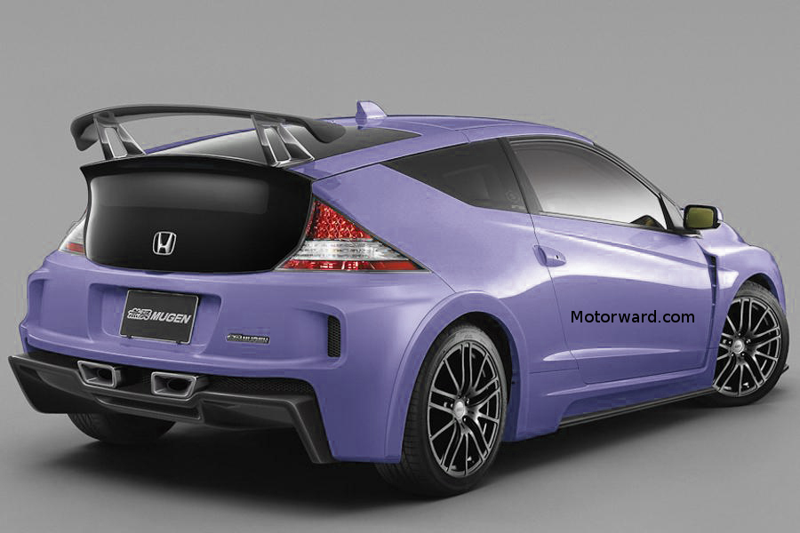 honda crz rr purple back at Honda CR Z Mugen RR Concept Rendered