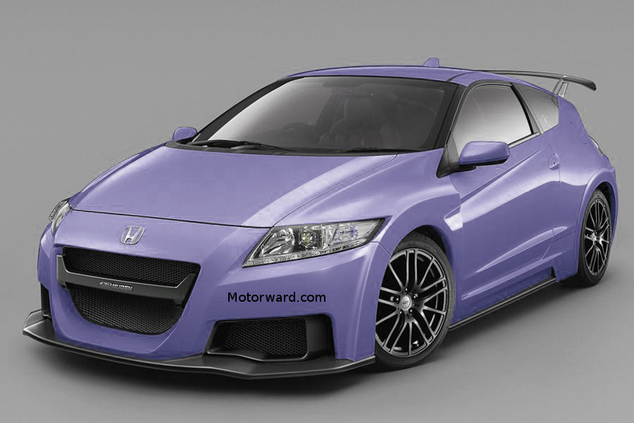 honda crz rr purple front at Honda CR Z Mugen RR Concept Rendered