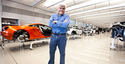 leno mp4 at Jay Leno and McLaren MP4 12C   Video