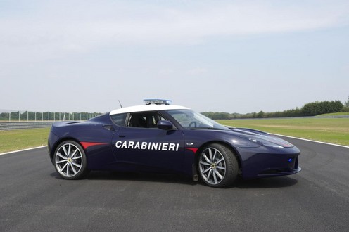 lotus militar 2 at Lotus Evora S For Italian Military Police