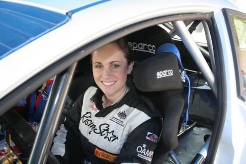 molly taylor at WRCs Only Female Driver Gears Up For Home Rally