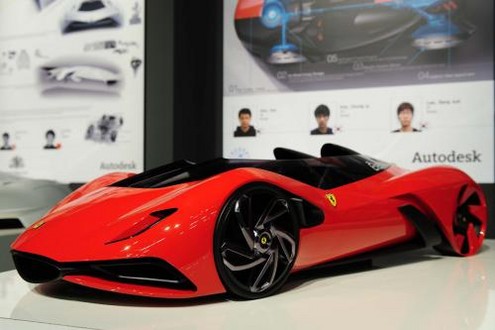winner 1 at Korean University Wins Ferrari Design Contest 2011