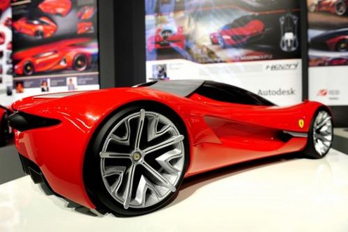 winner 2 at Korean University Wins Ferrari Design Contest 2011