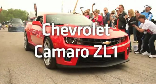 zl1 oshawa at Camaro ZL1 At Oshawa Homecoming Event   Video