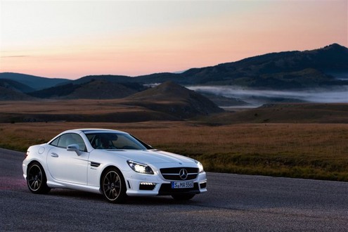 2012 Mercedes SLK 55 AMG 8 at 2012 Mercedes SLK 55 AMG Revealed