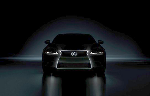 2013 lexus gs teaser at 2013 Lexus GS 350 Teaser