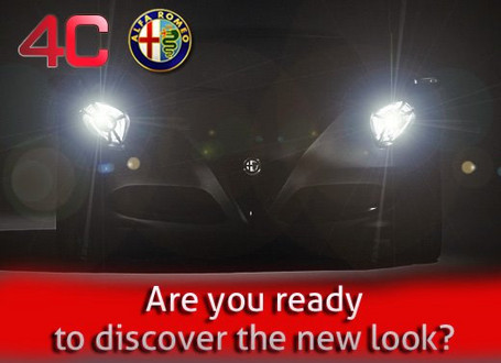 Alfa Romeo 4C Concept at New Alfa Romeo 4C Concept Teaser