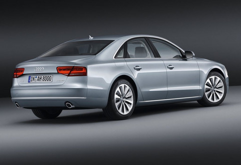 Audi A8 Hybrid 3 at Audi A8 Hybrid Revealed