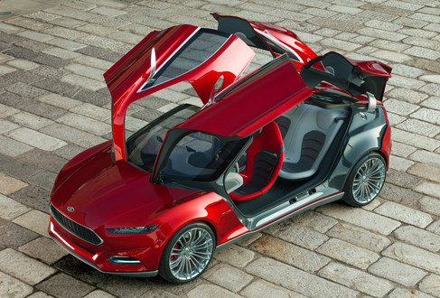 Ford Evos Tech at Ford Evos Concept Technology Features   Video