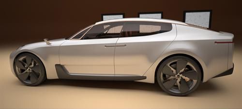 Kia Sports Sedan Concept 1 at 2011 IAA: Kia Sports Sedan Concept