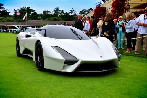 SSC Tuatara at the 2011 Concours dElegance 1 at Pics: SSC Tuatara at 2011 Pebble Beach Concours