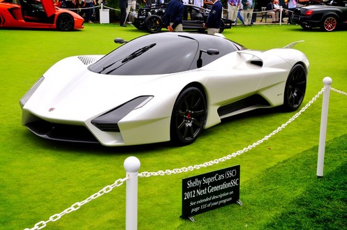 SSC Tuatara at the 2011 Concours dElegance 2 at Pics: SSC Tuatara at 2011 Pebble Beach Concours