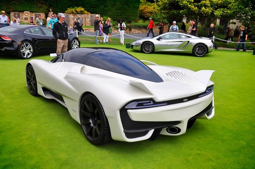SSC Tuatara at the 2011 Concours dElegance 3 at Pics: SSC Tuatara at 2011 Pebble Beach Concours