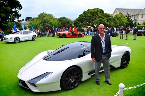 SSC Tuatara at the 2011 Concours dElegance 4 at Pics: SSC Tuatara at 2011 Pebble Beach Concours
