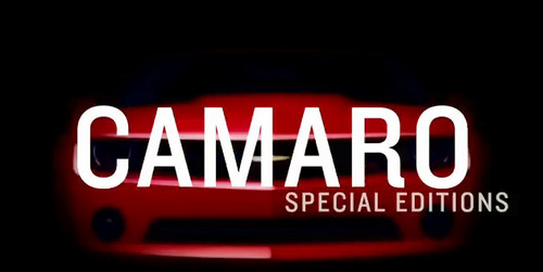 camaro se at Camaro Special Editions   Video Compilation