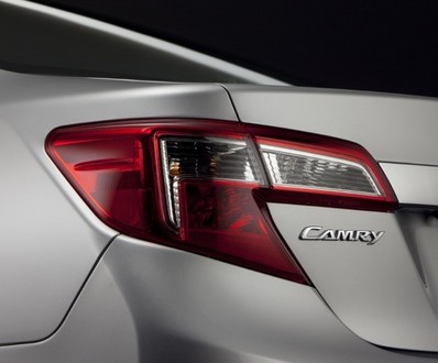 camry Taillight at 2012 Toyota Camry Debuts August 23