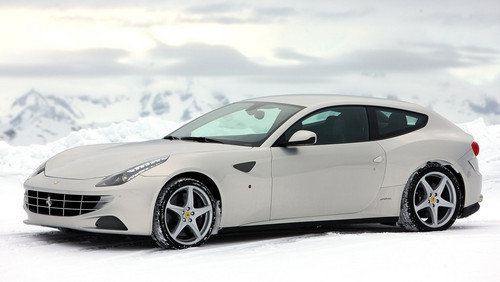 ff snow ff snow at Ferrari FF Winter Driving Course In Aspen