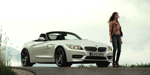 girls and bimmers at BMW Z4 Commercial: Girls Love Bimmers!