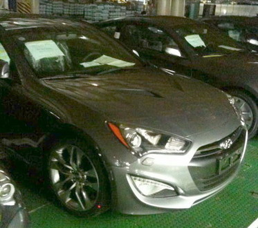 hyundai genesis coupe facelift 2 at 2012 Hyundai Genesis Coupe Facelift Scooped