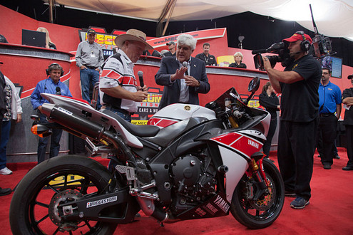 jay 4 at Bugatti Type 51 at Jay Lenos Garage