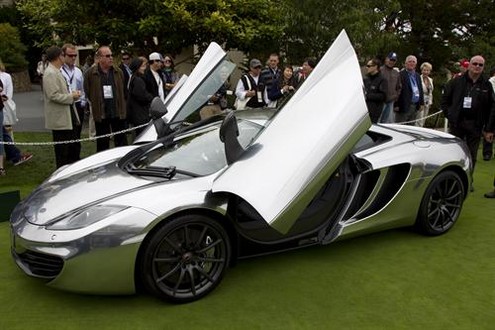 mcla mp4 mcla mp4 at Video: Bespoke McLaren MP4 12C at Pebble Beach