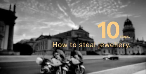 mw jewllwry at BMW ConnectedDrive For Master Thieves   Video