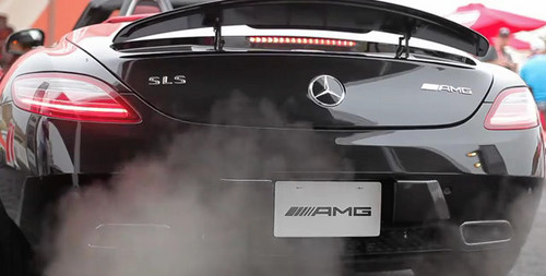slsss at Video: Mercedes SLS Roadster Debuts At Laguna Seca