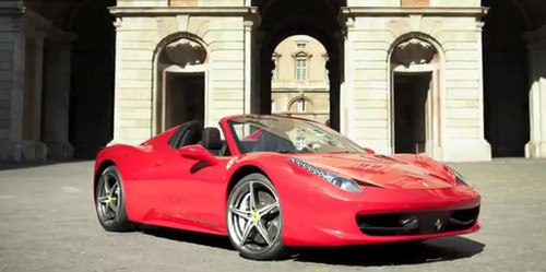 458 promo at Ferrari 458 Spider Official Promo Video