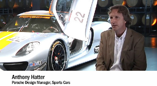 918 rsr at Porsche Design Managers Talks About 918   Video