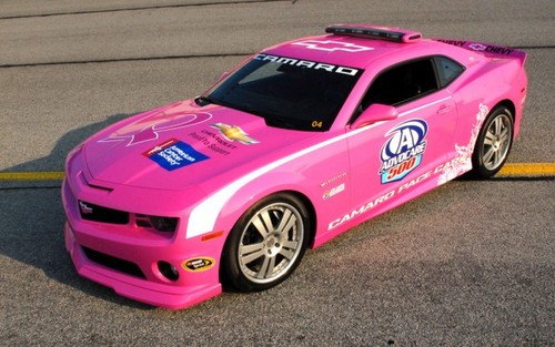 Pink Chevy Camaro Pace Car 1 at Pink Chevy Camaro Pace Car For Charity
