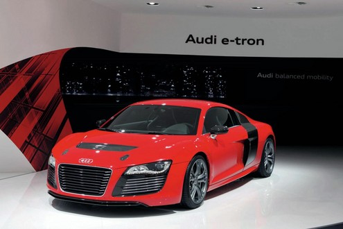Production Ready Audi R8 e Tron 1 at Production Ready Audi R8 e Tron Unveiled In Frankfurt