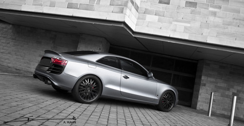 Project Kahn Audi A5 Coupe Matt Pearl Grey 4 Project Kahn Audi A5 Coupe Matt Pearl Grey 4 at Project Kahn Audi A5 Coupe Matt Pearl Grey