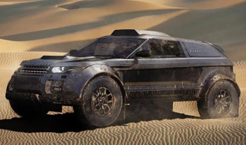 Range Rover Evoque Dakar 1 at Range Rover Evoque Set For Rally Dakar