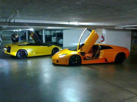 dmc lambo 6 at DMC Murcielago Chilling with Aventador at Ascona 