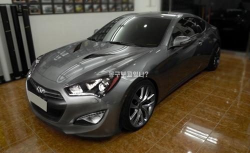 genesis coupe 2013 at New Hyundai Genesis Coupe Revealed In Spyshot