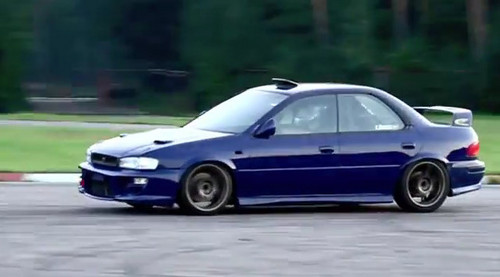 impreza at Video: Subaru Impreza With BMW M5s V10 Engine