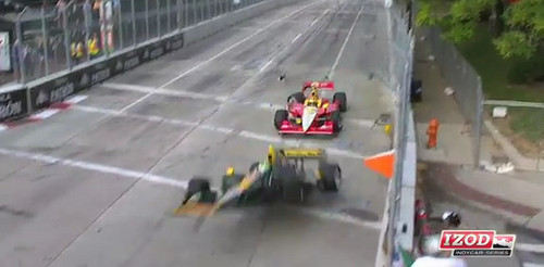 indycar crash at Video: Tony Kanaans 180mph IndyCar Crash 