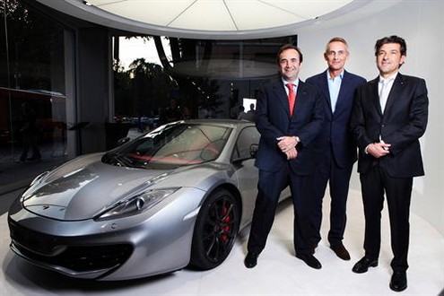 milan mcla 1 at McLaren Showroom Opens In Milan