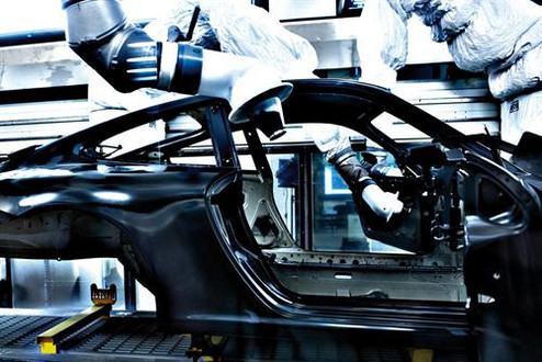 porsche paint shop 2 at Porsche Factory Gets New Paint Shop