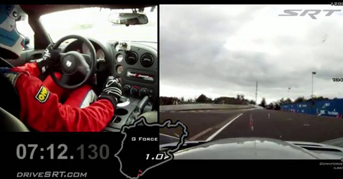 viper 7 12 at Viper ACR 7:12 Nurburgring Record Confirmed   Video