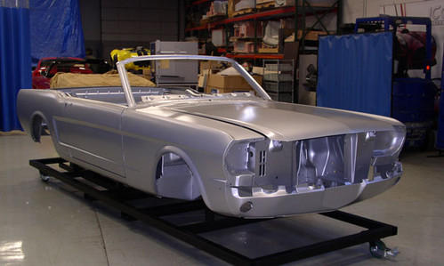 1965 Convertible Mustang at New 65 Convertible Mustang Body Shell Now Available