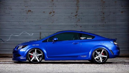 2012 Honda Civic Si Fox 3 2012 Honda Civic Si Fox 3 at 2011 SEMA: Fox Marketing Honda Civic Si