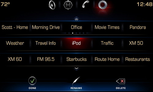 Cadillac CUE 1 at Cadillac CUE Infotainment System