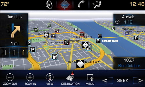 Cadillac CUE 5 at Cadillac CUE Infotainment System