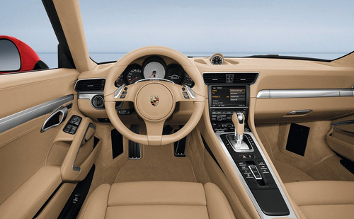 Porsche 911 interior Porsche 911 interior at Video: New Porsche 911 Interior Design