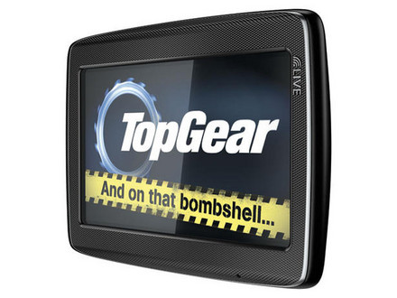 TomTom Top Gear 1 at TomTom and Top Gear Present Worlds Coolest Satnav 