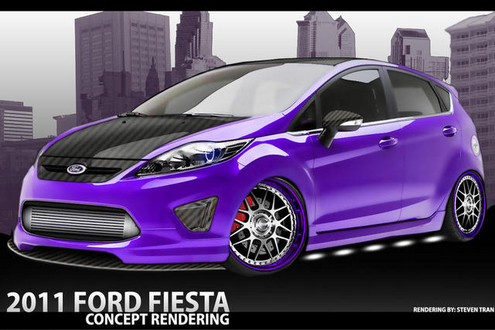 ford sema 7 at Fords Tuned Focus and Fiesta Models for SEMA