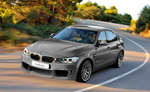 new m3 rendering 1 at Renderings: 2013 BMW M3