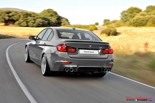 new m3 rendering 3 at Renderings: 2013 BMW M3