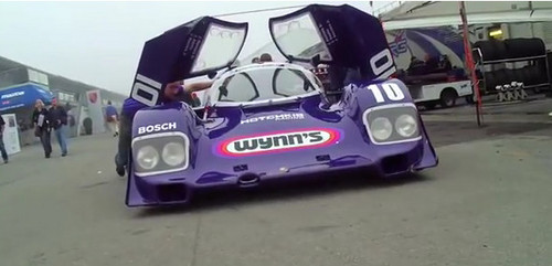 renn 962 at Porsche 962 at Rennsport Reunion   Video